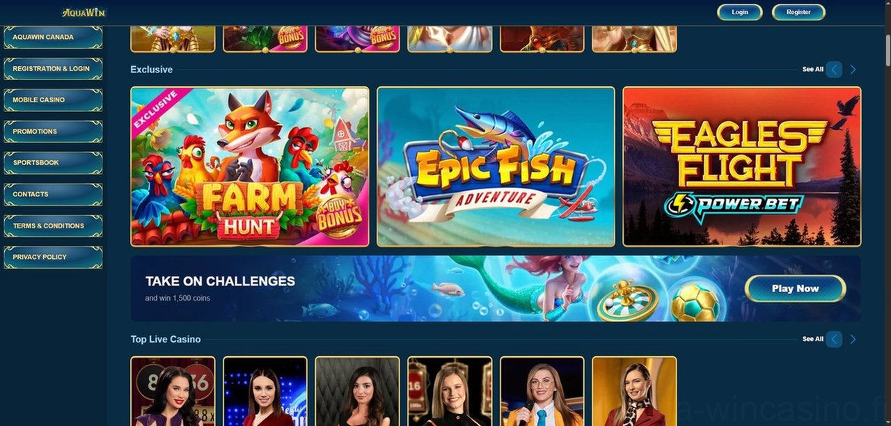 Aquawin Casino Casino